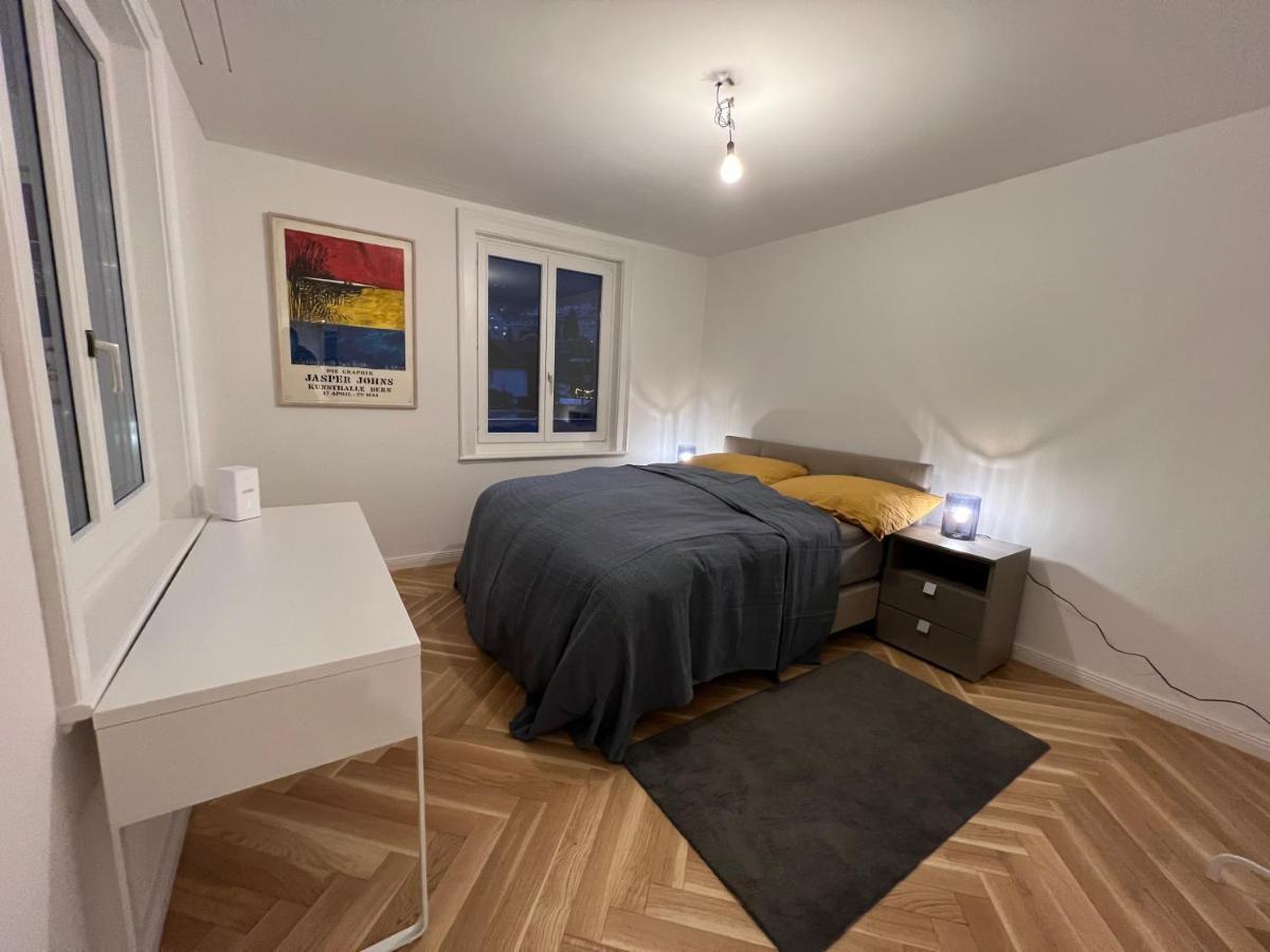 Modernes Apartment Am Fuss Des Pilatus - Skigebiet Hergiswil Exteriér fotografie