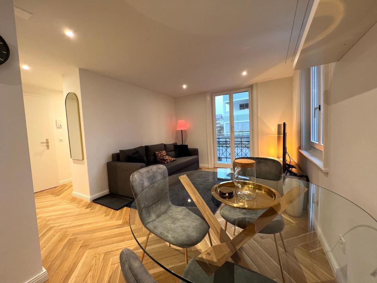Modernes Apartment Am Fuss Des Pilatus - Skigebiet Hergiswil Exteriér fotografie
